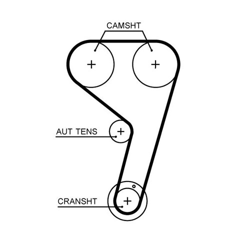 Gates timing belt - gates,