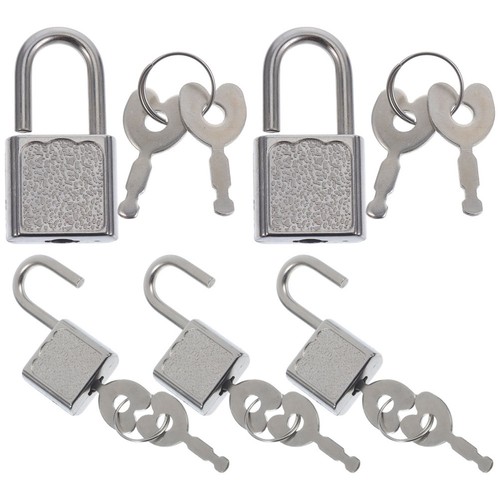 Pcs plastic mini locks - 5, with