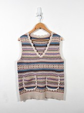 Monsoon Sweater Vest Small