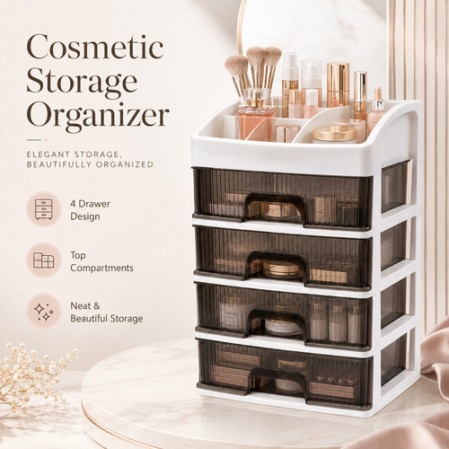 Large makeup organizer - organizer, vanity