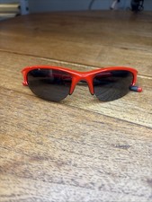 Oakley Ducati Collaboration Model Black Red Sports Sunglasses Rare Sunglasses