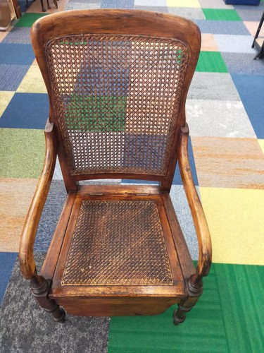 Victorian mahogany bergere - victorian,