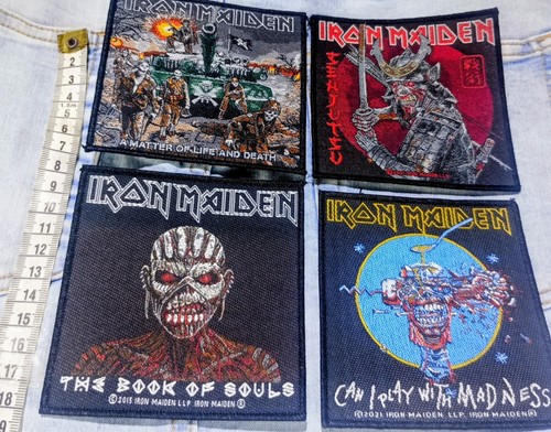 Iron maiden sew - maiden, sew-on