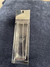 mens armani diamonds aftershave empty bottle 75ml