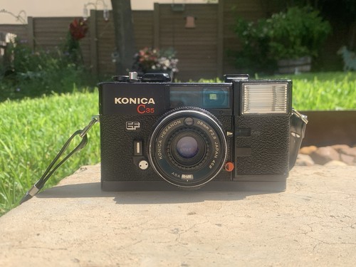 Konica c35 35mm film camera - konica,