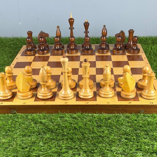 Large soviet chess set - soviet,