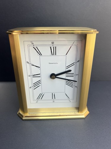 Vtg tiffany and brass - co, 5”