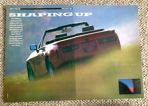 Reliant ss2 1980s - 1980s,