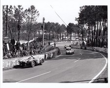 ASTON MARTIN DB3S LE MANS 24 HOUR 1955 SALVADORI WALKER ORIGINAL LAT PRESS PHOTO