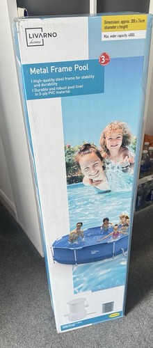 Livarno metal frame - frame, pool