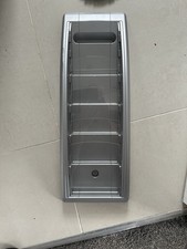 A5 WALL MOUNTED DISPLAY HOLDER/RACK FOR LEAFLETS PAPER GREY