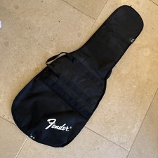 Fender Electric Guitar Gig Bag, Soft Case, with Light Padding, Black. ex. .. 