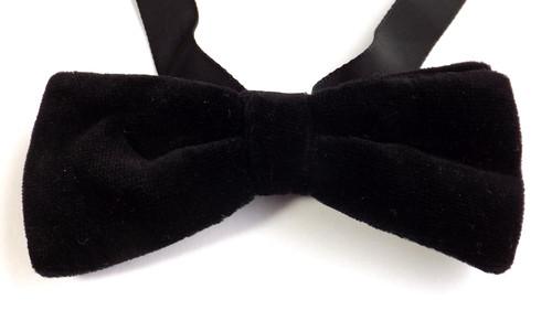 Vintage 1970s 1980s - bow, tie