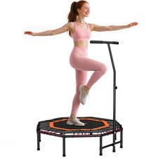 HOMCOM Foldable Trampoline w/