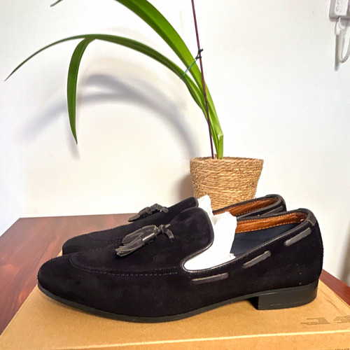 Aldo men black suede - men's,