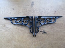 PAIR OF 9" Cast Iron Vintage