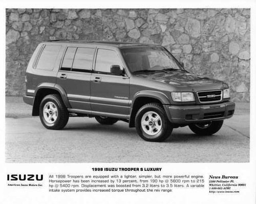 1998 isuzu trooper luxury - trooper, s