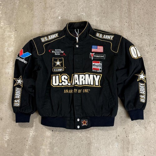 Vintage army racing bomber - vintage,