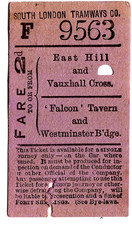 Tram ticket: South London