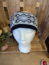 Retro Ski Headband Vintage Ear Warmers Colourful 90s Reversible One Size