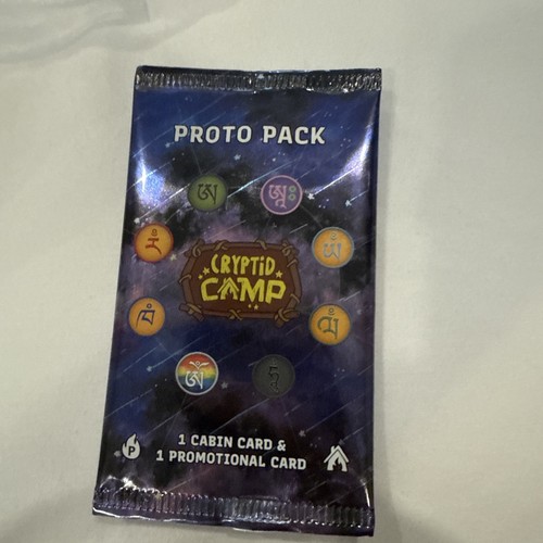 Cryptid camp tcg proto - camp, pack