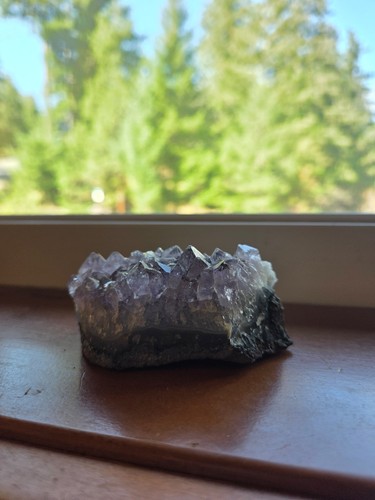Natural medium amethyst - natural,