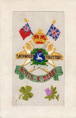 Ww1 patriotic embroidered - ww1,