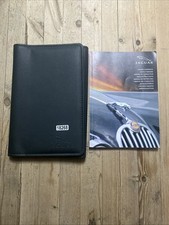 05-09 JAGUAR X TYPE OWNERS MANUAL HANDBOOK AND WALLET 05 Ref18268