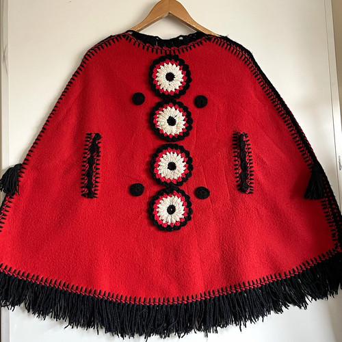 Vintage 60s handmade blanket - vintage,