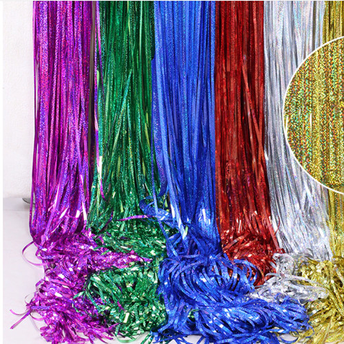 Tinsel shimmer curtain - 2m-3m,
