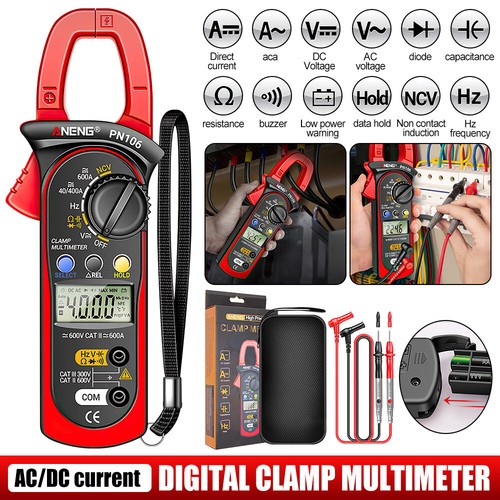 Digital clamp meter - meter, dc