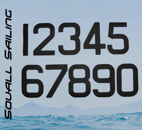 Dinghy sail numbers self - dinghy,
