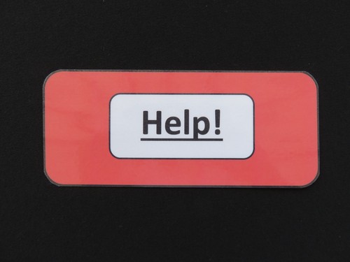 Help card prompt - card,