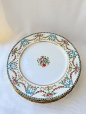 Seven Aynsley Dinner Plates