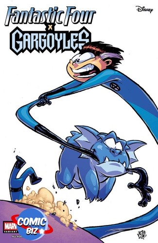 Fantastic four gargoyles - four, /