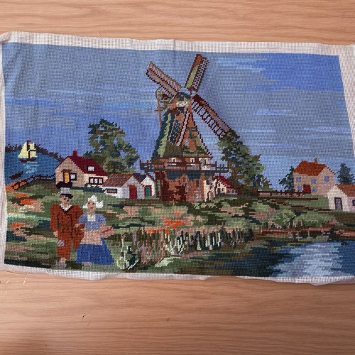 Vintage tapestry completed - vintage,