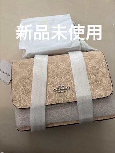 Coach shoulder bag cw206 beige - shoulder,