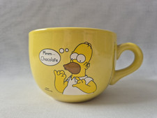 The Simpsons Giant Yellow Homer Mug Soup Hot Chocolate Cup 21oz 644ml VGC