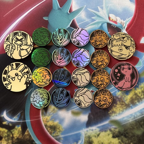 Pokemon tcg coins x20 - tcg, job