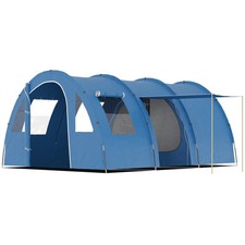 5-6 Man Camping Tent with 2