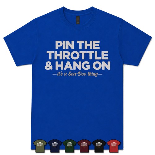 Pin the throttle hang on - &,