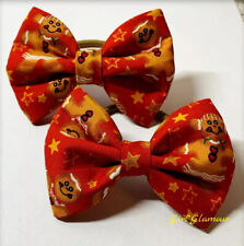 Christmas Bow Bobbles Gingerbread Man Hairband Jumper Dress Santa Costume Hat