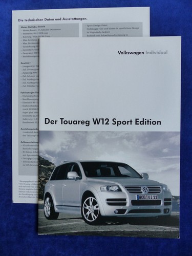 2006 touareg w12 sport - 2006,