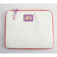 Juicy Couture White Croc Faux