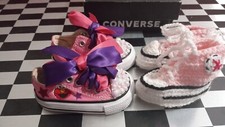 Custom Pearl Kids Converse