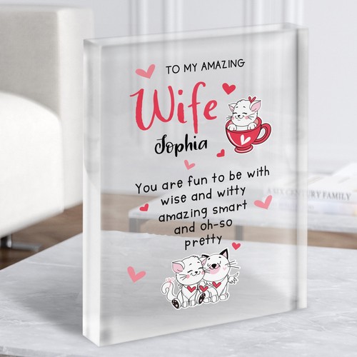 Amazing wife gift cute - amazing, kittens