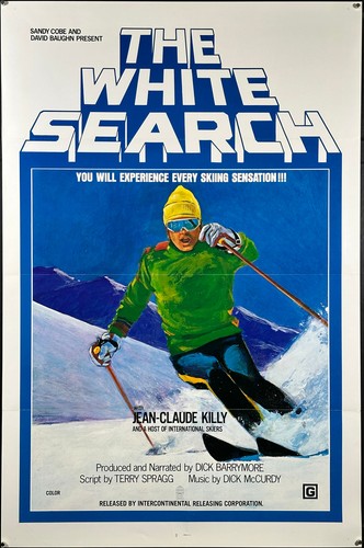 Original vintage ski posters