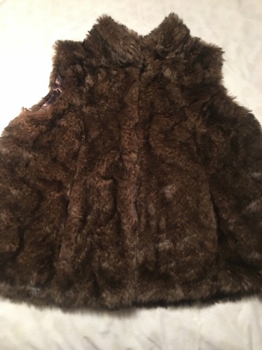 Faux fur gilet - fur,
