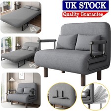 Double Fabric Sofa Bed Sleeper