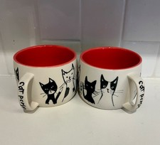 Anthropologie Cat Person Mug
